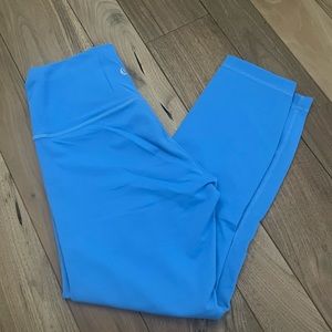 Lululemon Wunder train cropped leggings